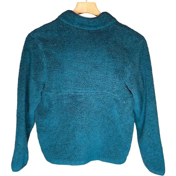 The North Face Teal Full Zip Fleece Sweater Jacket - Picture 8 of 11